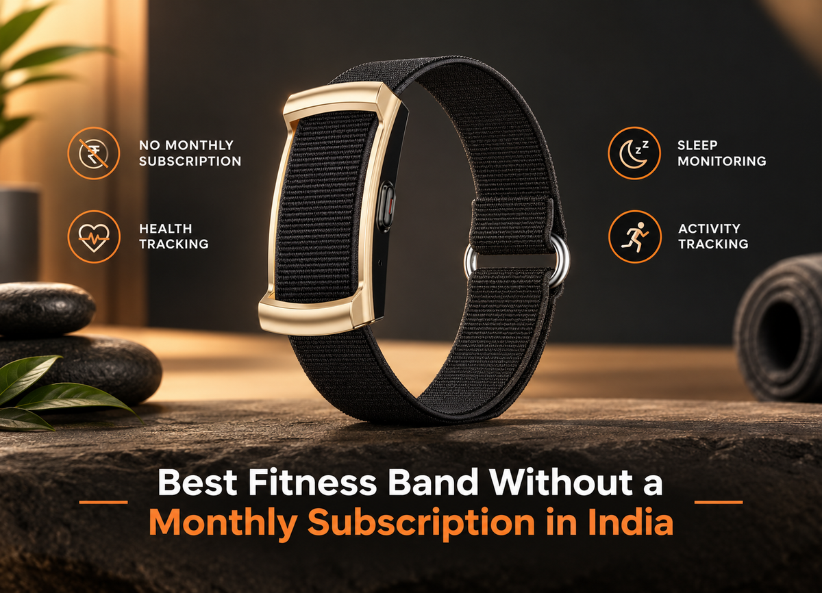 Best Fitness Band Without a Monthly Subscription in India