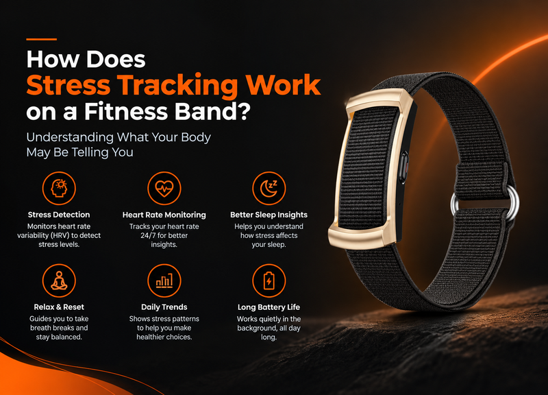 How Does Stress Tracking Work on a Fitness Band? Understanding What Your Body May Be Telling You